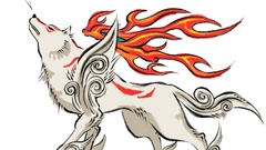 Okami Amaterasu White Wolf