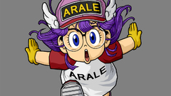 Old Anime Manga Your school walls post Arale