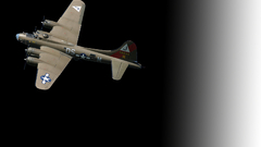 Old B-17 Flying Fortress