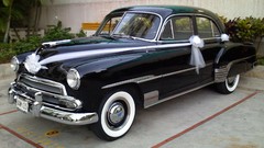 Old cars parking antique