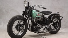 Old classic harley transportation