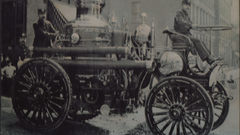 Old fire truckl high