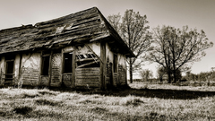 Old houses buildings
