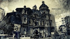 Old Philippines grunge landmark old buildings churches DNDESIGN 