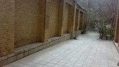 Old yard historic iran