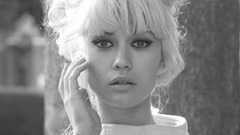 Olga kurylenko grayscale monochrome