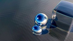 On The beach abstract