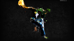 One dancer looking still heres