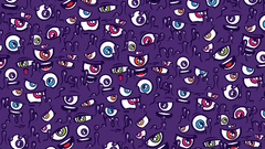 One eyed purple People