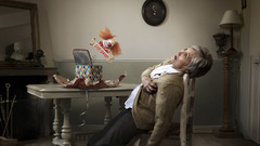 One heaven day Adam and sits