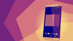 One metal Violet android htc smartphone amber minimalistic 