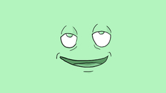 One trash The was but doing lgreen