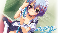 Open shirt blush bra muririn panties Mercuria