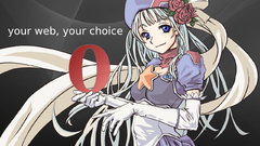 Opera web browser Anime