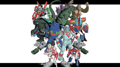 Optimus prime Transformers voltron