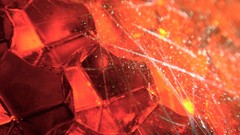 Orange abstract geometry scratches