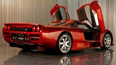 Orange back twin turbo Saleen S7