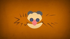 Orange background blo0p Eggman Sonic the Hedgehog robotnik