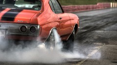 Orange cars Chevrolet rubber vehicles chevelle Chevrolet 
