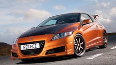Orange cars concept art mugen Honda CR-Z Honda CR-Z Mugen