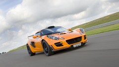Orange cars Lotus Exige