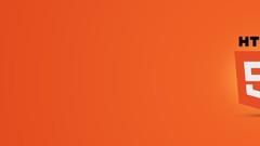 Orange dual screen logos