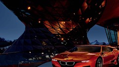 Orange germany classic BMW M1 Coupé