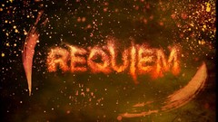 Orange Jericho grunge burn splatters requiem Show Time