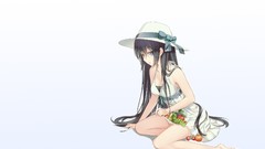 Oranges dress grapes hats pears Ribbons strawberries fruits 