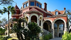 Oregon USA Victorian houses