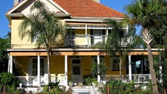 Oregon USA Victorian houses