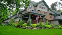 Oregon USA Victorian houses