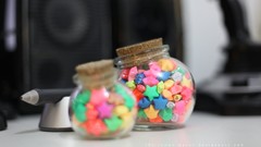 Origami jars