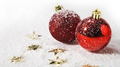 Ornaments snow Christmas Holidays