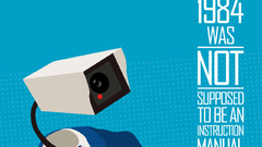 Orwell dystopia 1984 Cameras