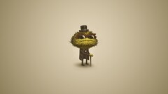 Oscar the Grouch Sesame Street artwork Minimalism humor hat