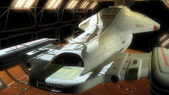 Outer space dock Star