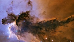Outer space Eagle Nebula