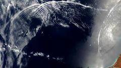 Outer space Earth aerial