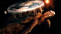 Outer space fantasy art