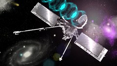 Outer space galaxies Satellite