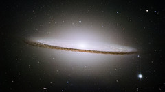 Outer space galaxies Sombrero