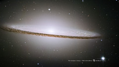 Outer space galaxies Sombrero