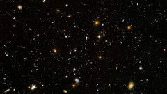 Outer space Hubble Deep