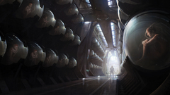 Outer space human space