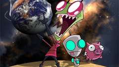 Outer space Invader Zim