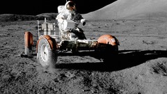 Outer space moon History