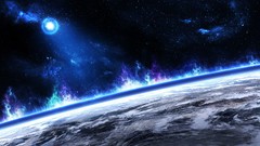 Outer space multicolor Stars