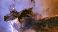 Outer space nebulae Eagle