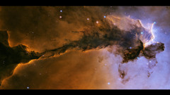 Outer space nebulae Eagle